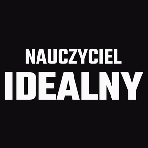 Nauczyciel Idealny - Męska Koszulka Czarna