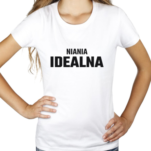 Niania Idealna - Damska Koszulka Biała