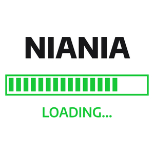 Niania Loading - Kubek Biały