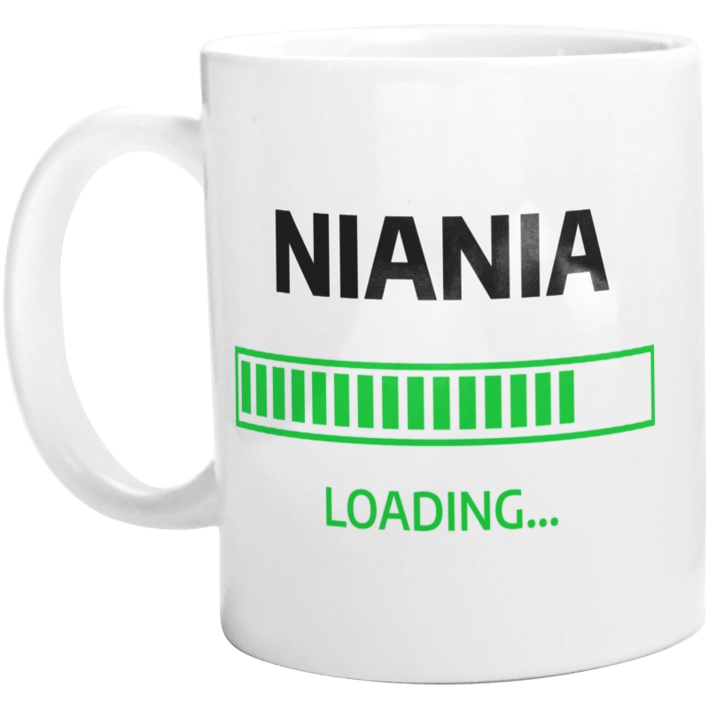 Niania Loading - Kubek Biały