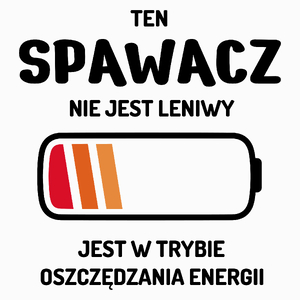 Nie Leniwy Spawacz - Poduszka Biała