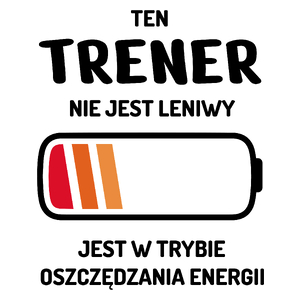 Nie Leniwy Trener - Kubek Biały