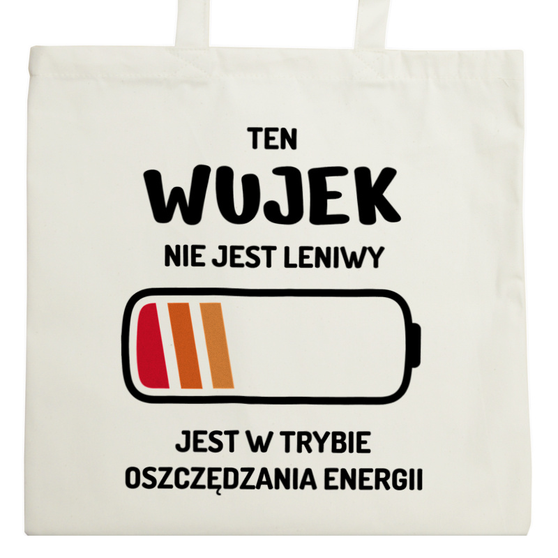 Nie Leniwy Wujek - Torba Na Zakupy Natural