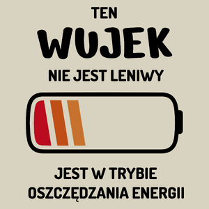 Nie Leniwy Wujek - Torba Na Zakupy Natural