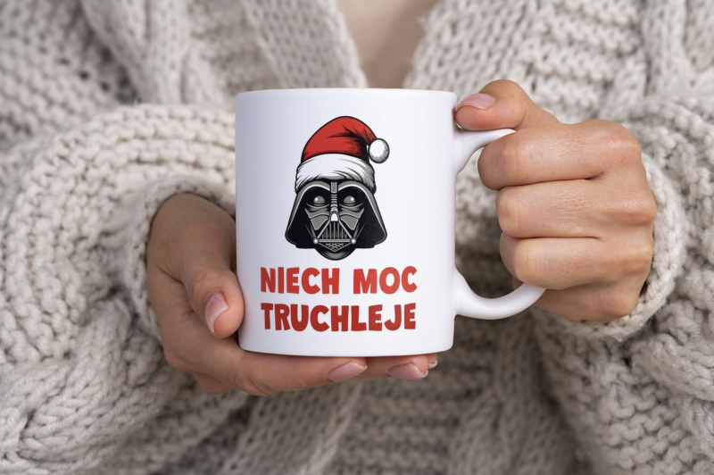 Niech Moc Truchleje - Kubek Biały