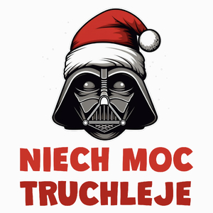 Niech Moc Truchleje - Poduszka Biała