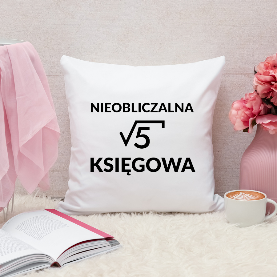 Nieobliczalna Księgowa - Poduszka Biała