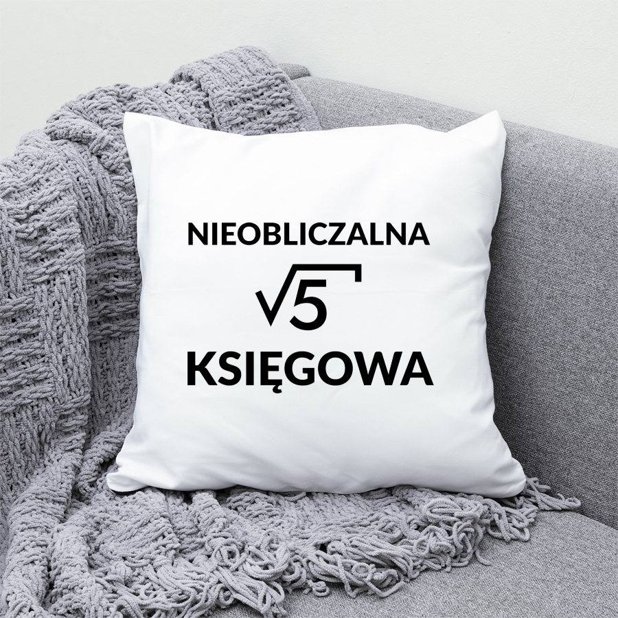 Nieobliczalna Księgowa - Poduszka Biała