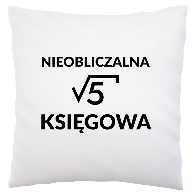 Nieobliczalna Księgowa - Poduszka Biała