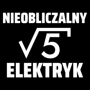 Nieobliczalny Elektryk - Torba Na Zakupy Czarna