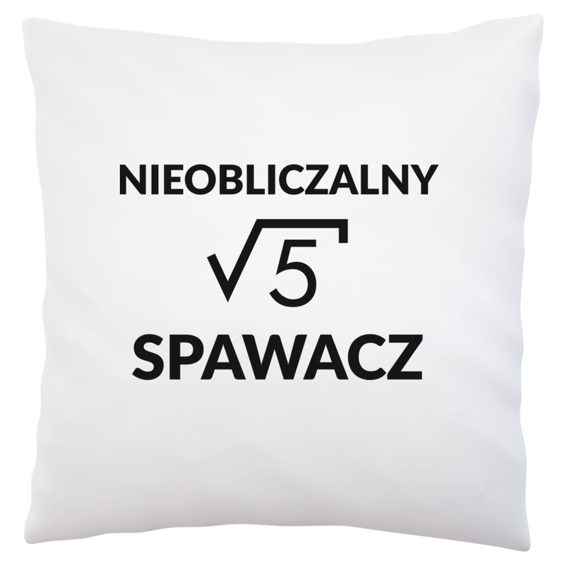 Nieobliczalny Spawacz - Poduszka Biała