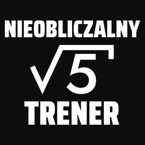 Nieobliczalny Trener - Męska Bluza Czarna