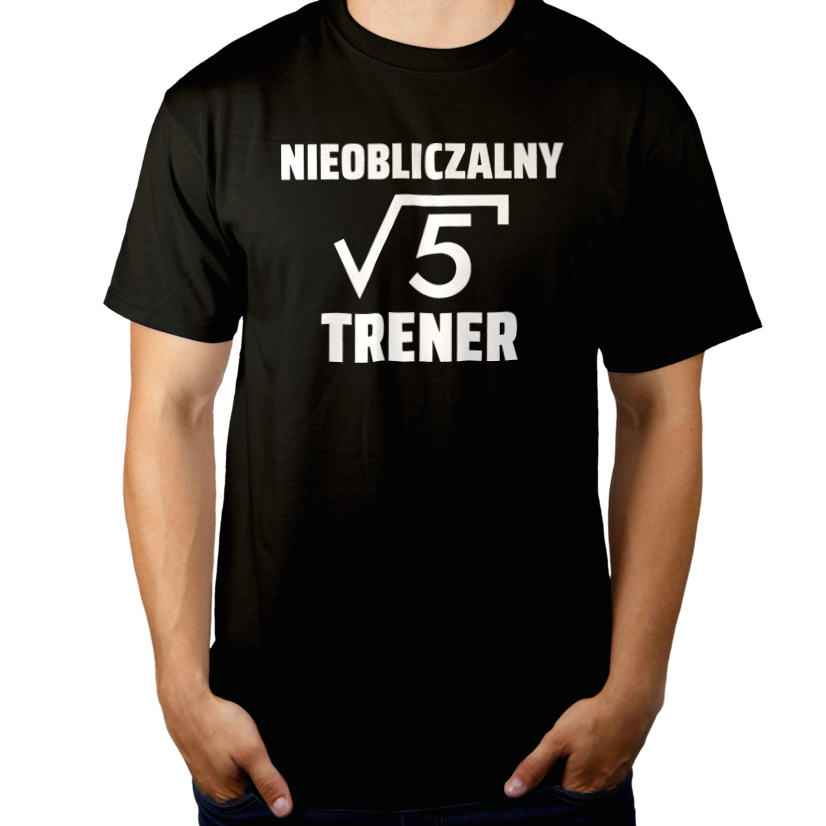 Nieobliczalny Trener - Męska Koszulka Czarna