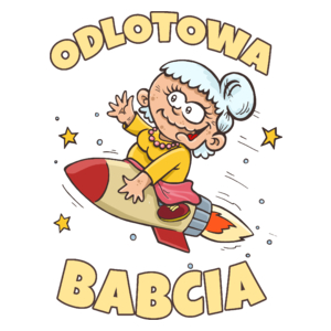 Odlotowa Babcia - Kubek Biały