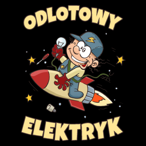 Odlotowy Elektryk - Torba Na Zakupy Czarna