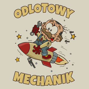 Odlotowy Mechanik - Torba Na Zakupy Natural