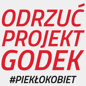 Odrzuć Projekt Godek - Męska Koszulka Biała