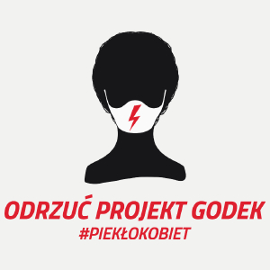 Odrzuć Projekt Godek - Damska Koszulka Biała