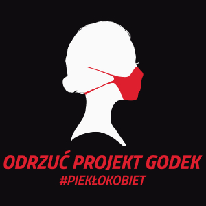 Odrzuć Projekt Godek - Męska Koszulka Czarna