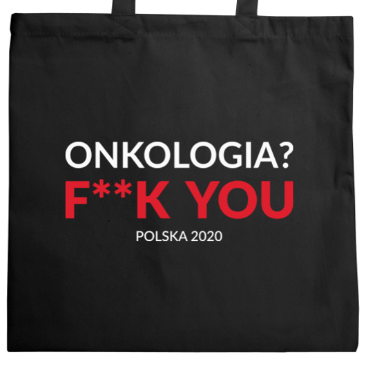 Onkologia PiS TVP - Torba Na Zakupy Czarna