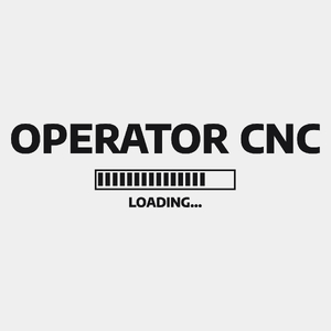 Operator Cnc Loading - Męska Koszulka Biała