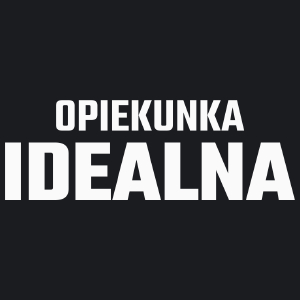 Opiekunka Idealna - Damska Koszulka Czarna