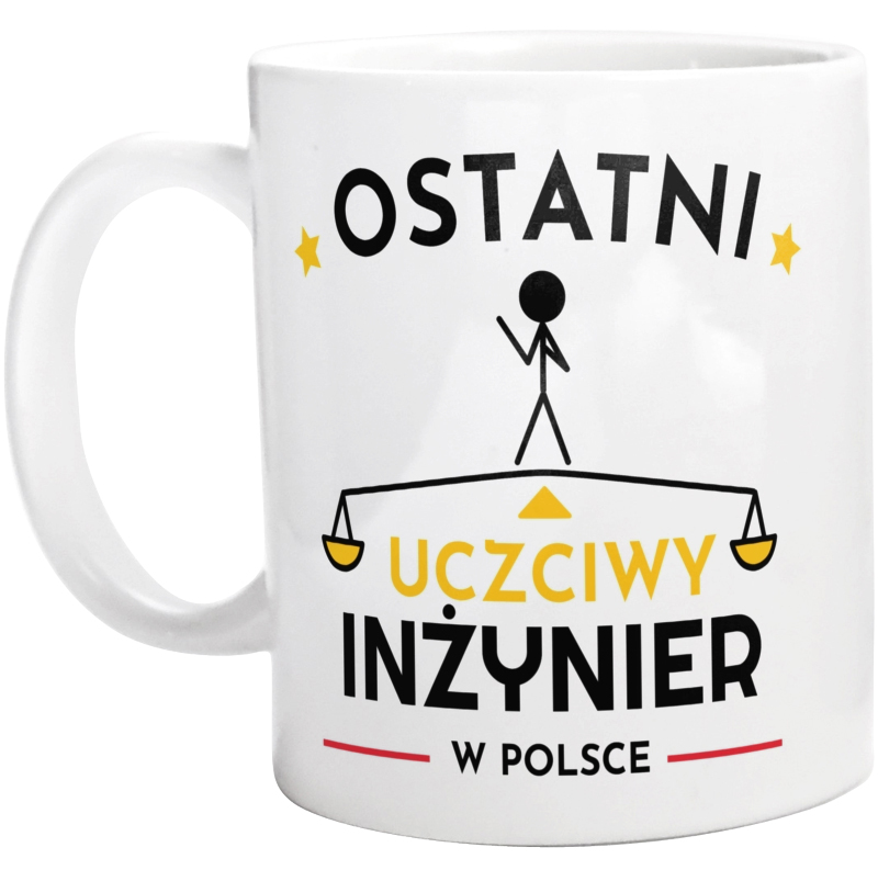 Ostatni Uczciwy Inżynier W Polsce - Kubek Biały