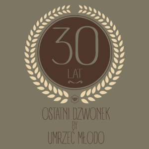 Ostatni dzwonek by umrzeć młodo - Męska Koszulka Khaki