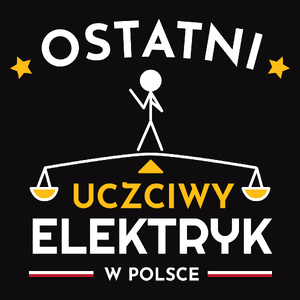 Ostatni uczciwy elektryk w polsce - Męska Bluza Czarna