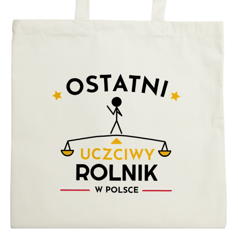 Ostatni uczciwy rolnik w polsce - Torba Na Zakupy Natural