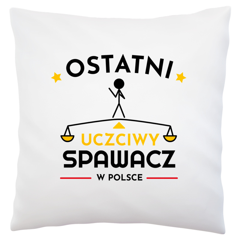 Ostatni uczciwy spawacz w polsce - Poduszka Biała