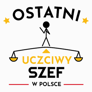 Ostatni uczciwy szef w polsce - Poduszka Biała