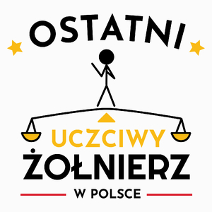 Ostatni uczciwy żołnierz w polsce - Poduszka Biała