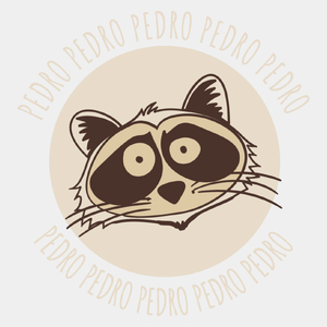 Pedro Pedro Pedro - Męska Koszulka Biała