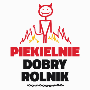 Piekielnie Dobry Rolnik - Poduszka Biała