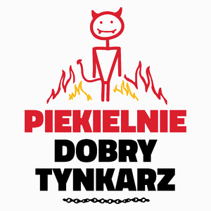 Piekielnie Dobry Tynkarz - Poduszka Biała