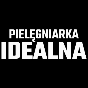 Pielęgniarka Idealna - Torba Na Zakupy Czarna