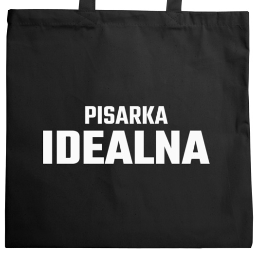 Pisarka Idealna - Torba Na Zakupy Czarna