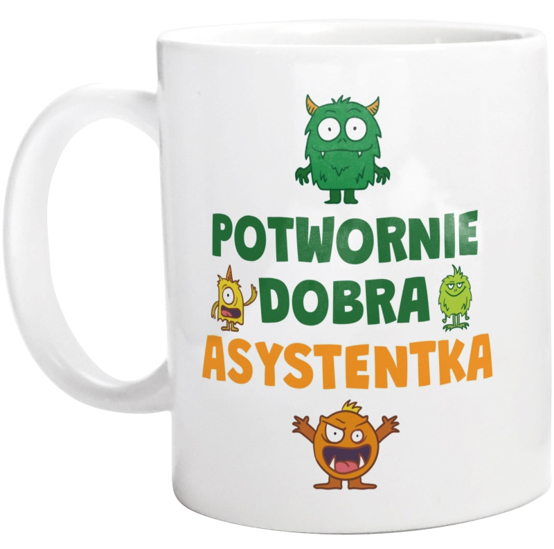 Potwornie Dobra Asystentka - Kubek Biały