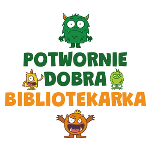 Potwornie Dobra Bibliotekarka - Kubek Biały