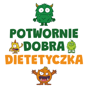 Potwornie Dobra Dietetyczka - Kubek Biały