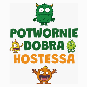 Potwornie Dobra Hostessa - Poduszka Biała
