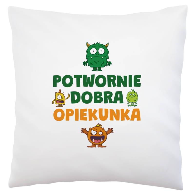 Potwornie Dobra Opiekunka - Poduszka Biała