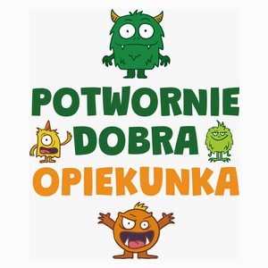 Potwornie Dobra Opiekunka - Poduszka Biała