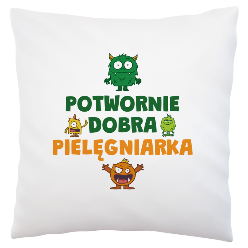 Potwornie Dobra Pielęgniarka - Poduszka Biała