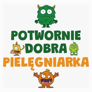 Potwornie Dobra Pielęgniarka - Poduszka Biała