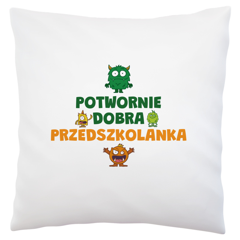 Potwornie Dobra Przedszkolanka - Poduszka Biała