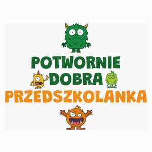 Potwornie Dobra Przedszkolanka - Poduszka Biała