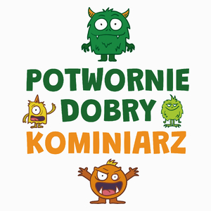 Potwornie Dobry Kominiarz - Poduszka Biała