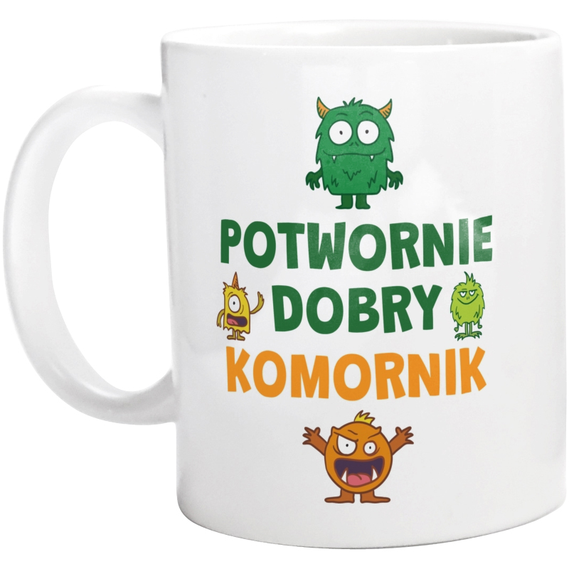 Potwornie Dobry Komornik - Kubek Biały